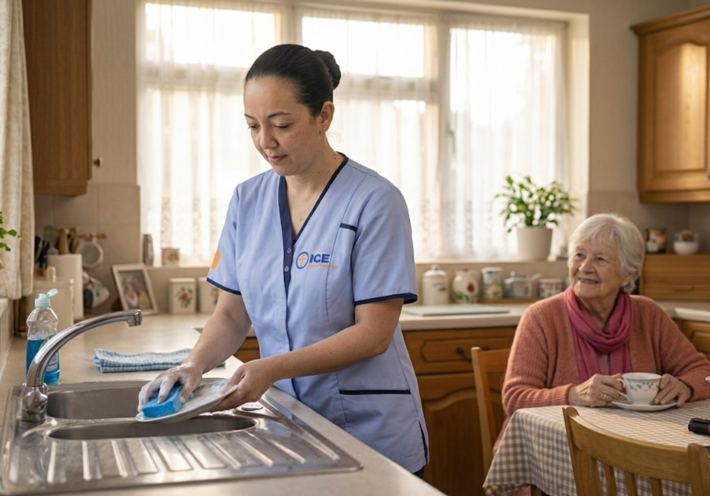 Domestic support and cleaning at home